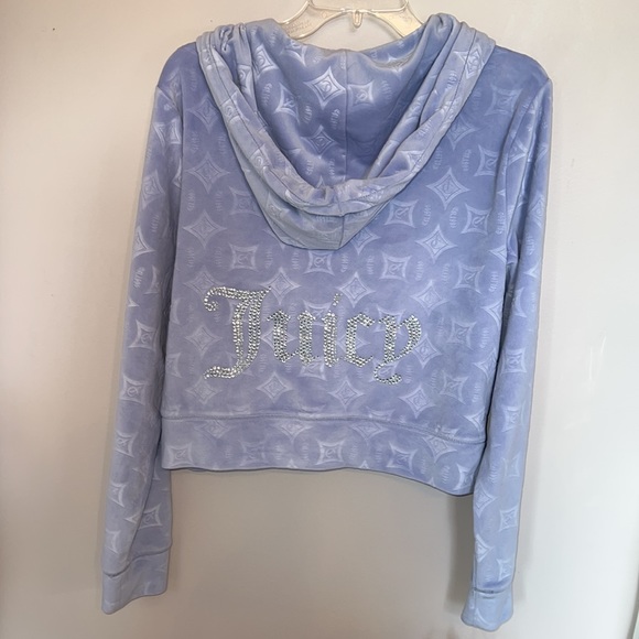 Juicy Couture Lavender UO Exclusive Velour Printed Jacket - Picture 3 of 4